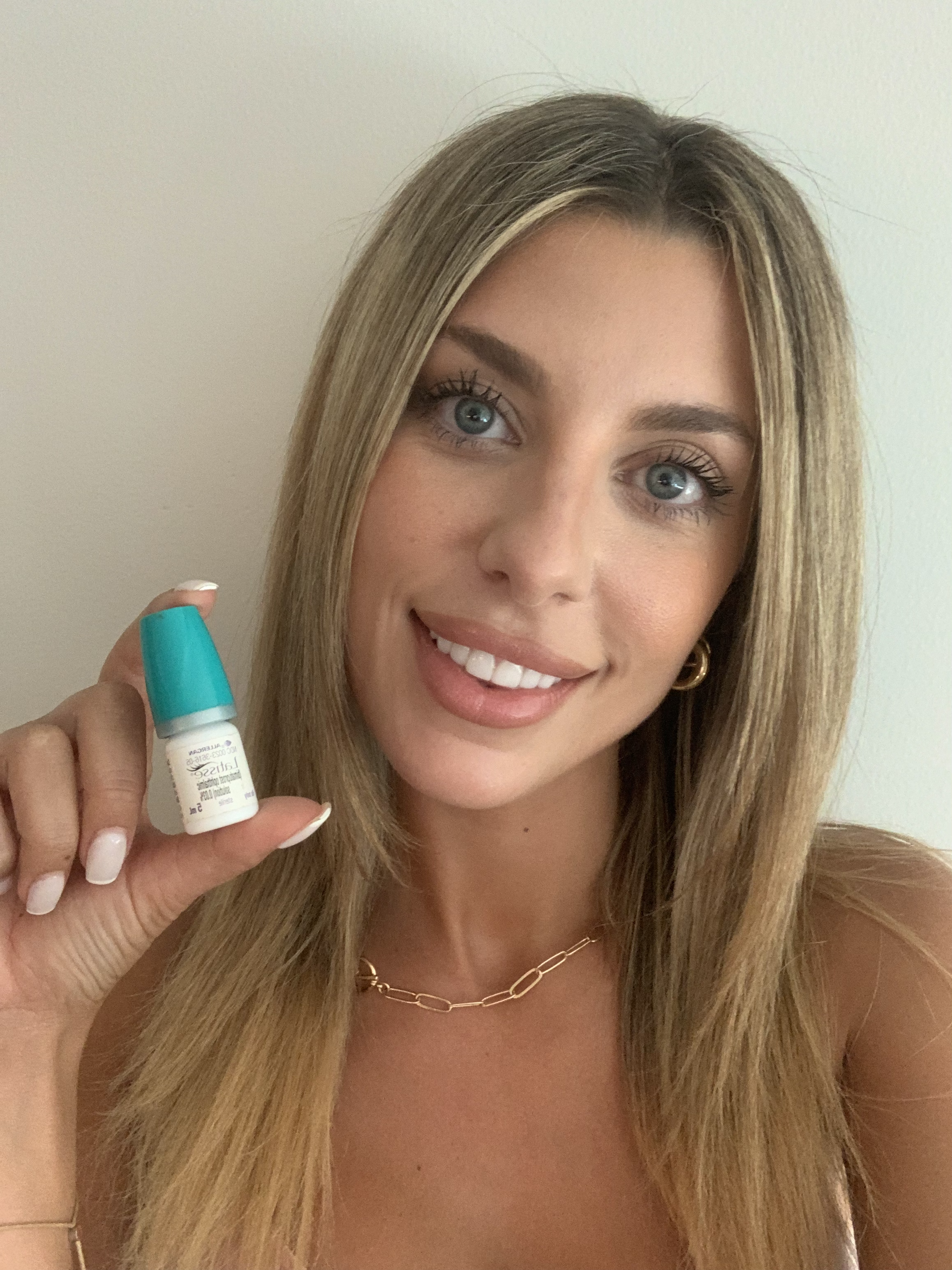 "I was using lash extensions for years and was tired of all the fill appointments and damage to my lashes. I found Latisse and have never looked back. SkinSolutions.MD makes it so easy to purchase so my lashes always look amazing!" - Ali