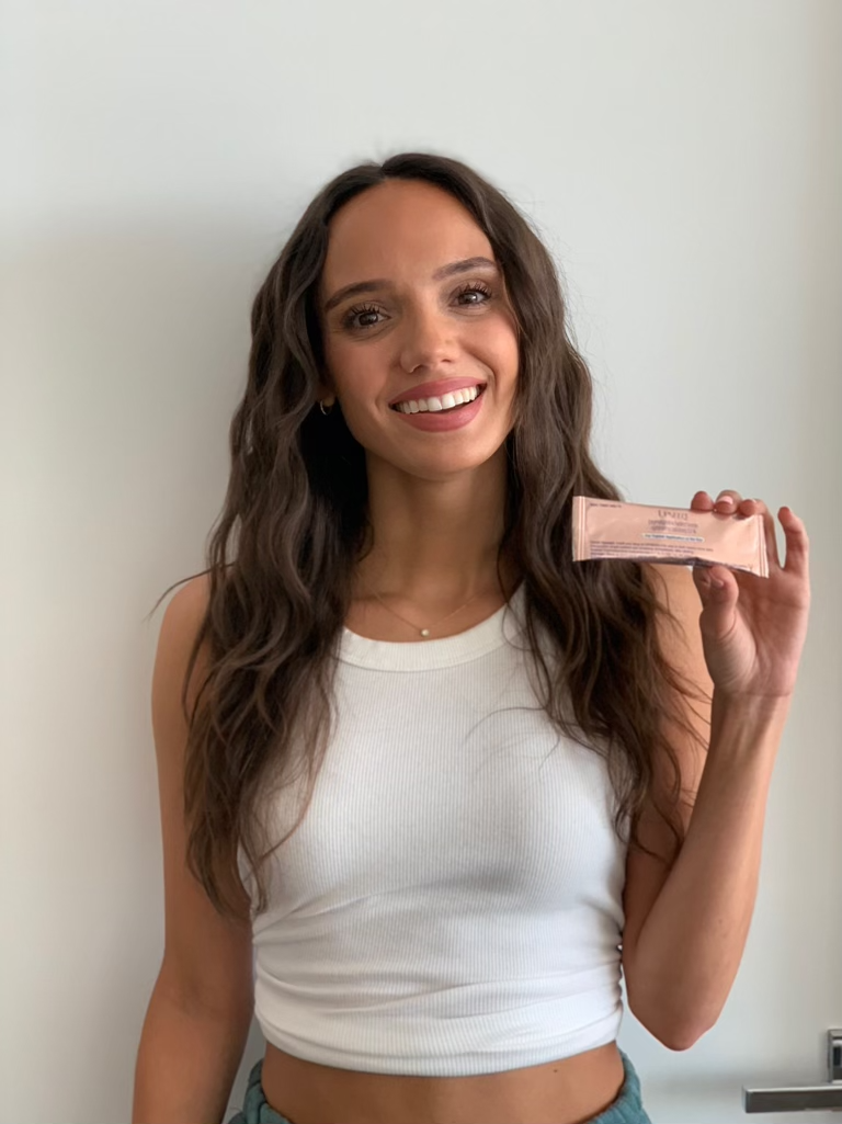 "I use Upneeq before I go out for the night after I do my makeup and it literally is a life saver. Guys, you need this. Always selfie ready and ready to go." - Sofia